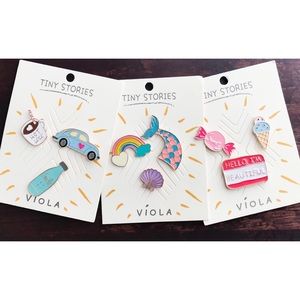 Enamel Pin Set